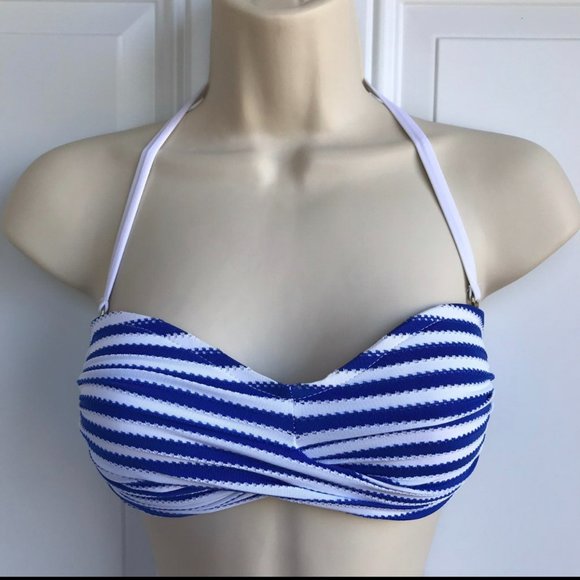 VITAMIN A SWIMWEAR AVA CORSET BANDEAU BIKINI TOP - Picture 1 of 6